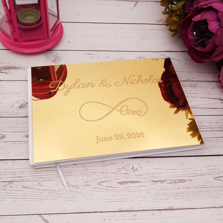 Custom Photo Book - Libro de boda personalizado con tapa