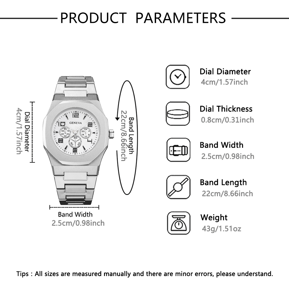 Reloj nuevo de 3 piezas, con e - Coordinates Bracelet reseña y precio