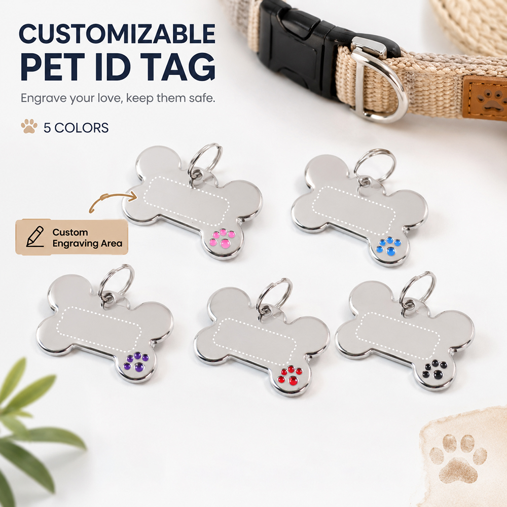Placa de Identificación Person - Pet Portrait Custom reseña y precio