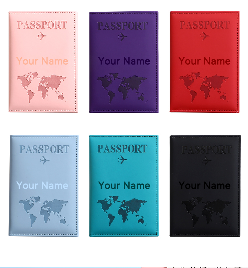 Funda para pasaporte personali - Personalized Name Box reseña y precio