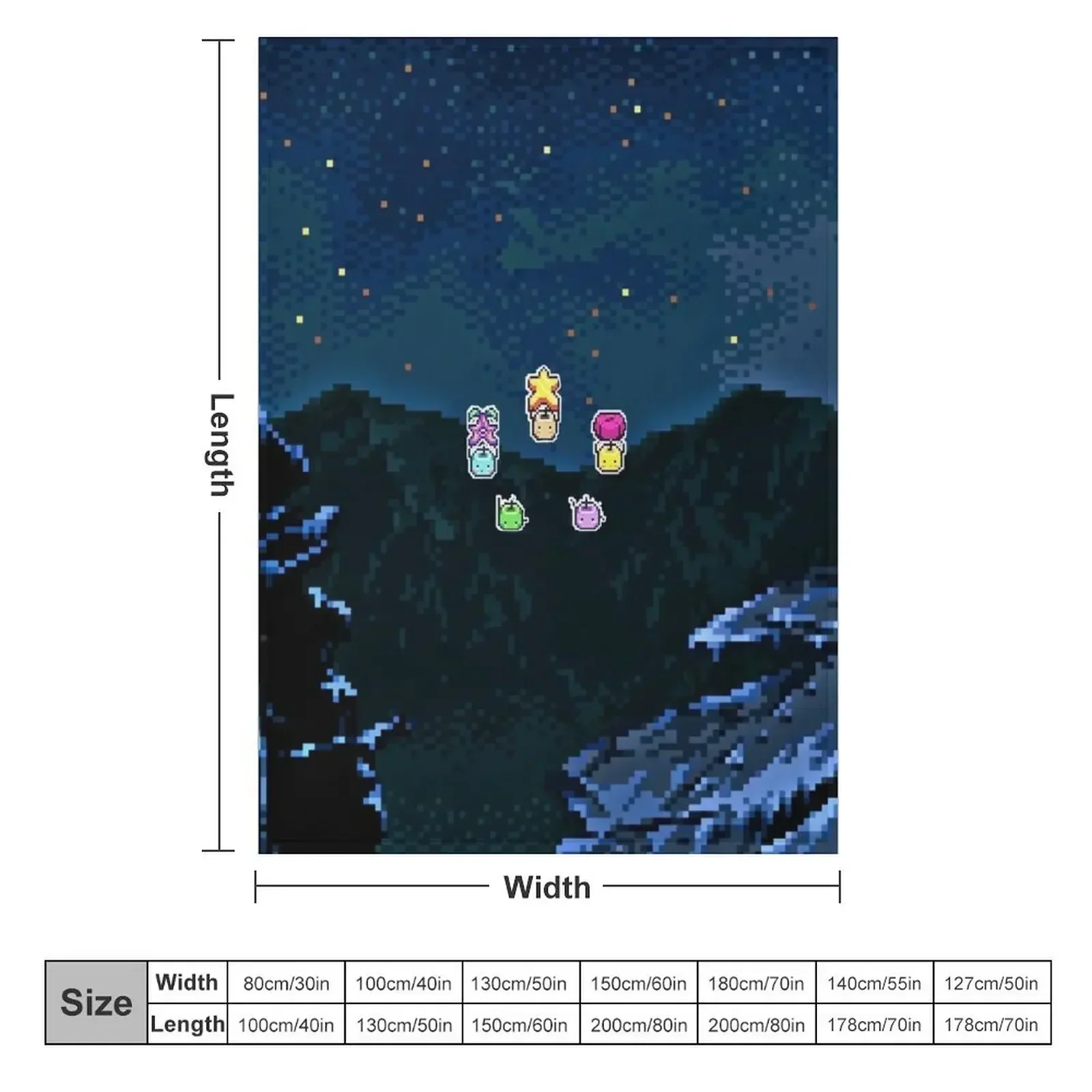 Manta decorativa con motivos d - Custom Night Sky reseña y precio